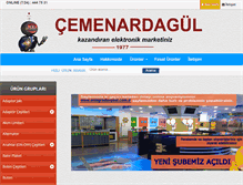 Tablet Screenshot of cemenardagul.com